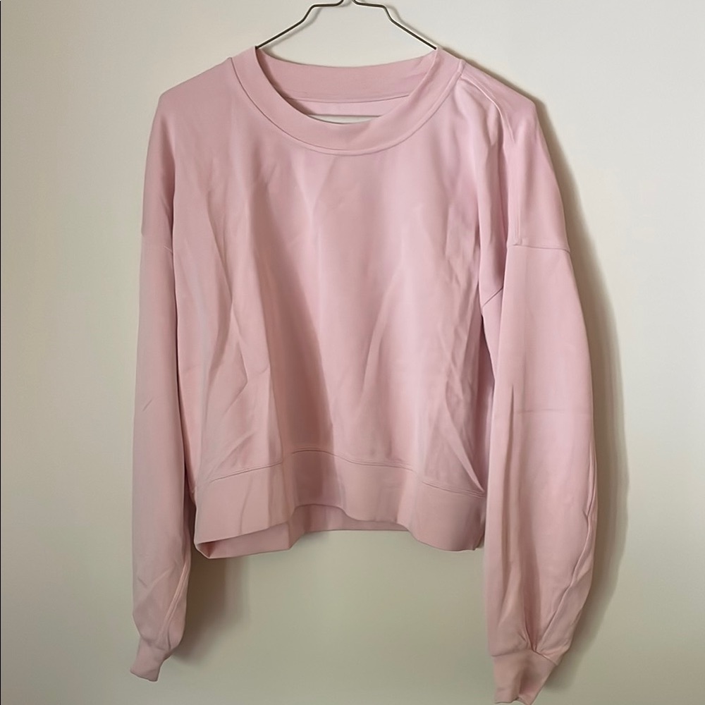 Lululemon Athletica Pink Boxy Sweatshirt